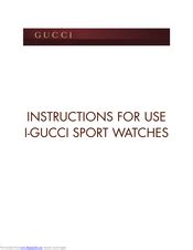 i gucci manual.